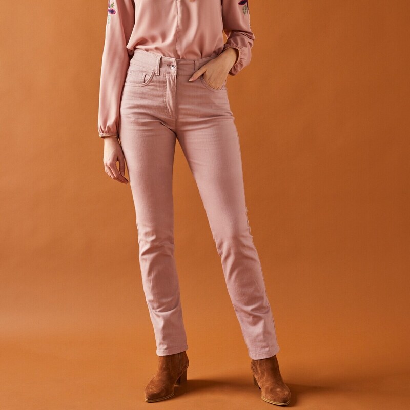 Zoštíhľujúce nohavice, nižšia postava sivoružová 052 Blancheporte 48219100