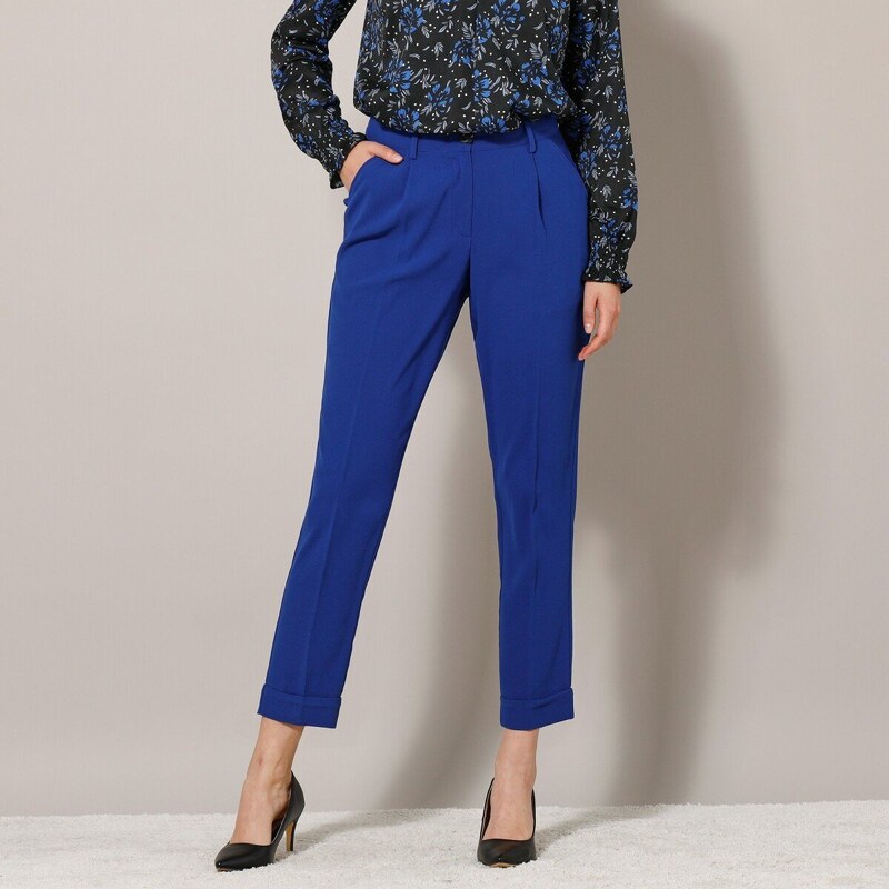 7/8 úzke nohavice tmavomodrá 036 Blancheporte 48559387