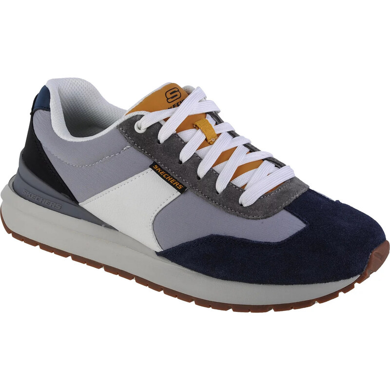Sivo-modré pánske tenisky Skechers Sunny Dale-Leyden 210641-NVMT 48202302