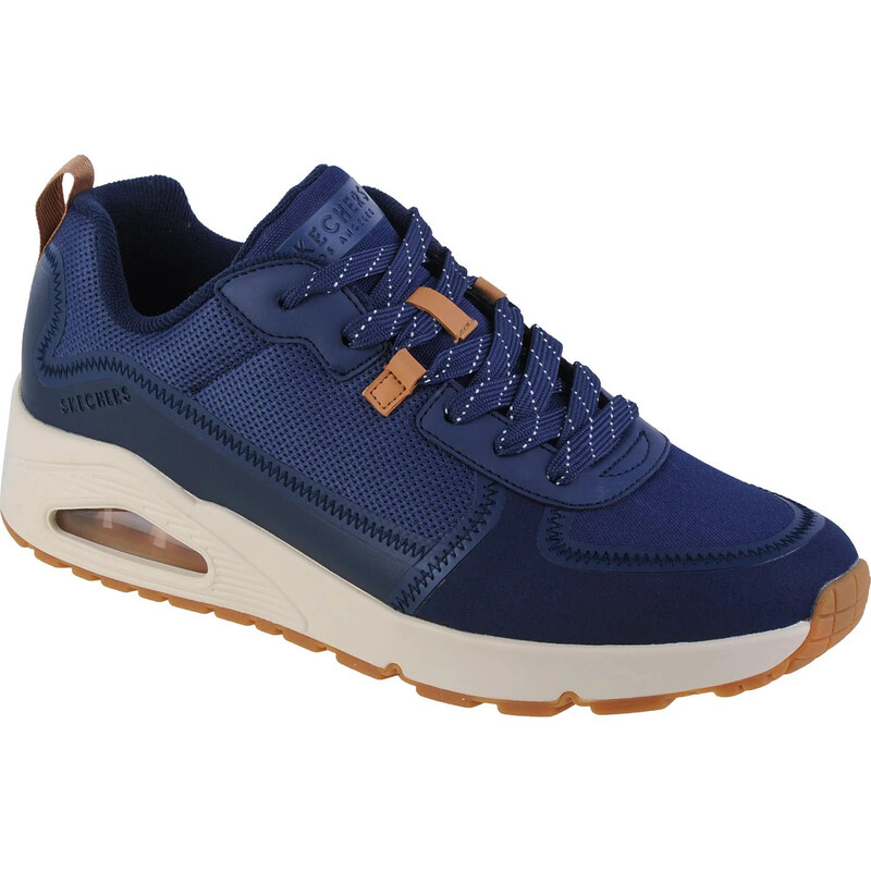 Tmavomodré pánske tenisky Skechers Uno-Layover 183010-NVY 48202299