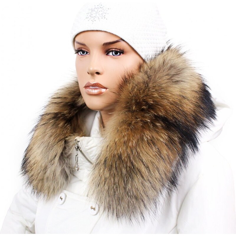 Sikora Kožušinový lem na kapucňu - golier medvedíkovec M 42/36 (65 cm) 48214027