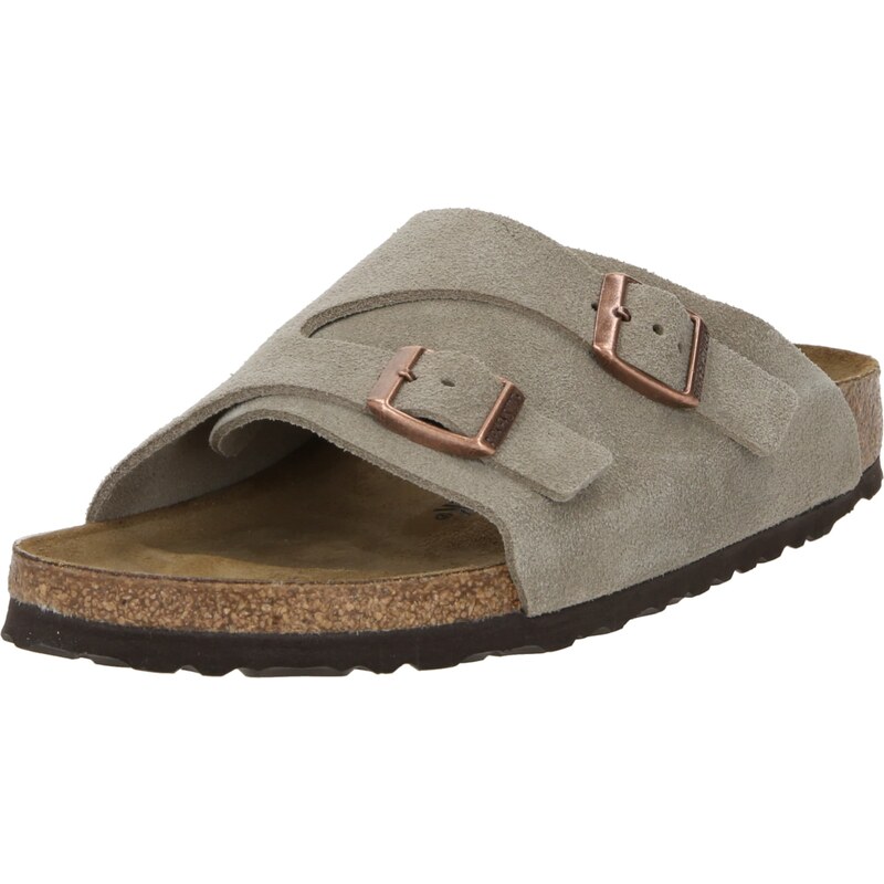BIRKENSTOCK Šľapky Zürich tmavošedá 61857333
