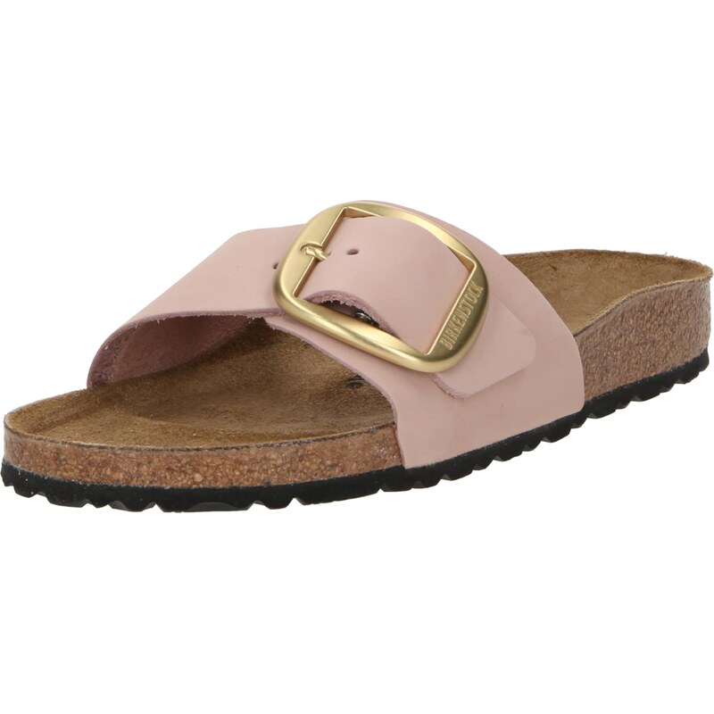 BIRKENSTOCK Šľapky Madrid Lenb zlatá / ružová 67414586