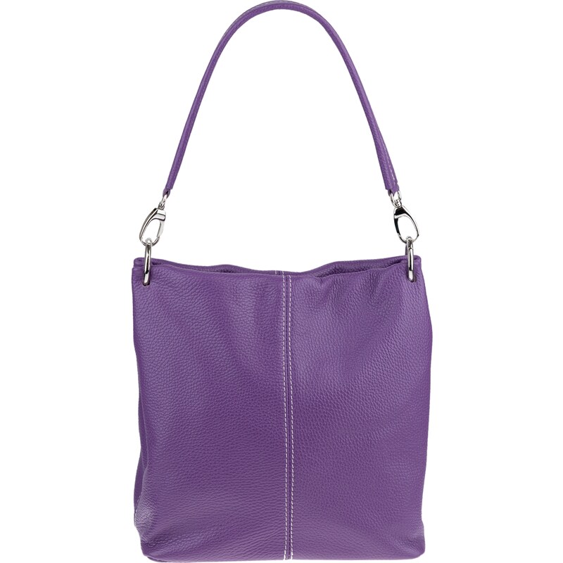 Fialová kožená talianska kabelka Fiora Viola NovaKabelka.sk 48231323