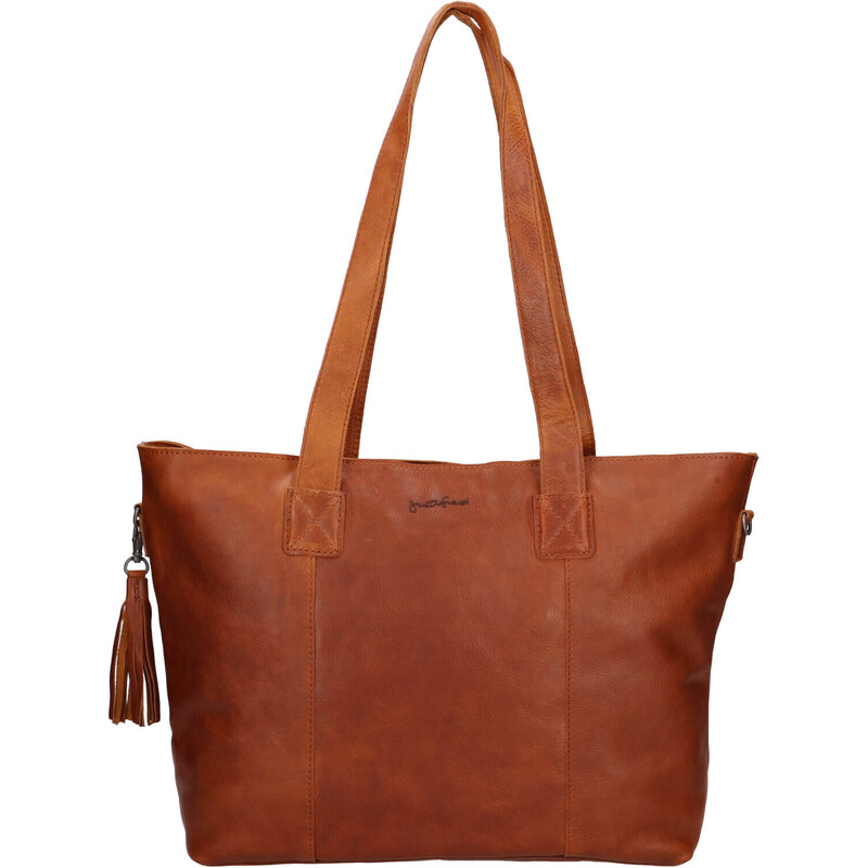 Dámska kožená kabelka Justified Diana - koňak 48225828