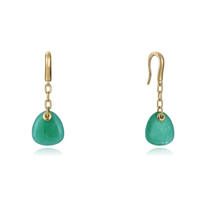 Viceroy Očarujúce visiace náušnice s chalcedónom Elegant 13172E100-42 66588453