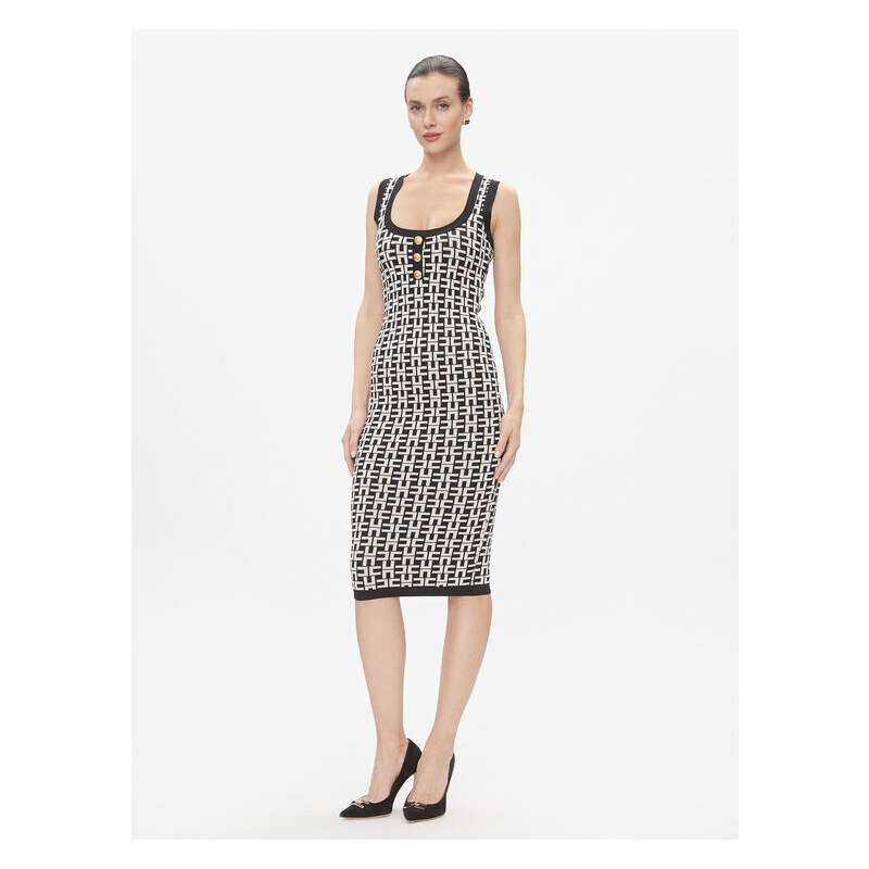 Úpletové šaty Elisabetta Franchi 48238165