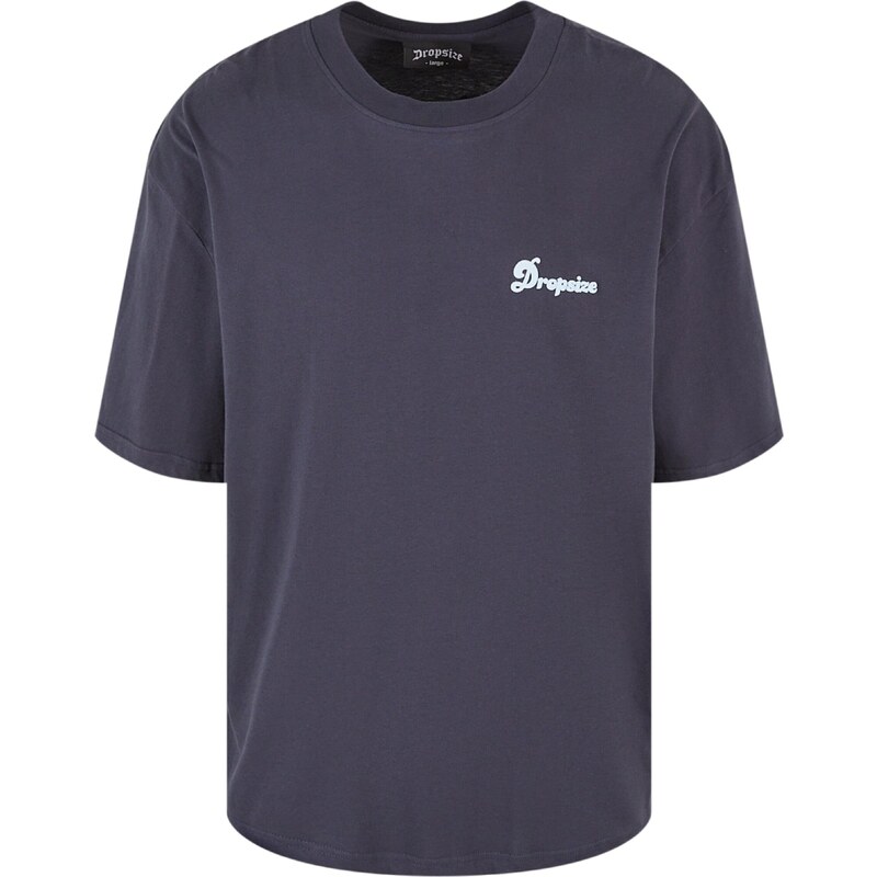 Dropsize Tričko Grow Rich námornícka modrá / svetlomodrá 62072284