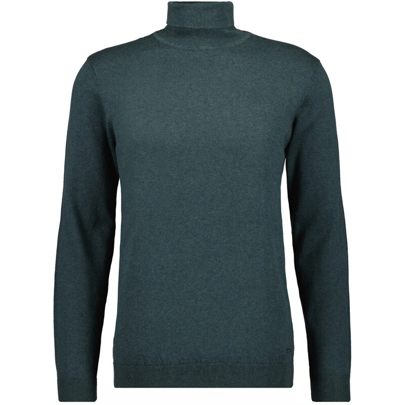 Pánsky zelený bavlnený rolák s kašmírom RAGMAN 48257313