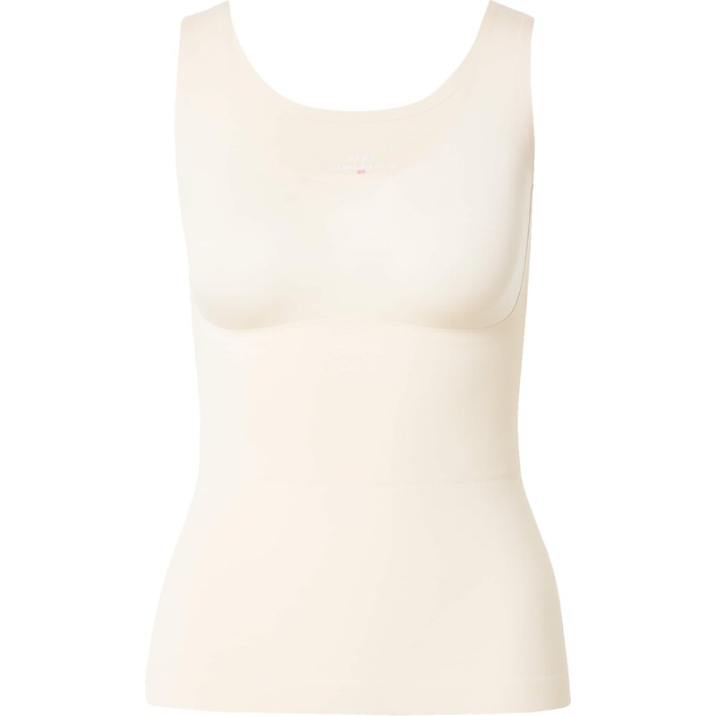 MAGIC Bodyfashion Formujúci top Tone Your Body béžová / biela 54279593
