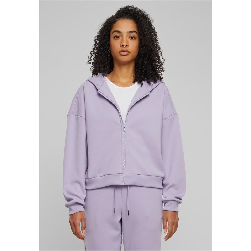 Urban Classics Womens Cozy Short Hoody lilac sweatshirt 57034341
