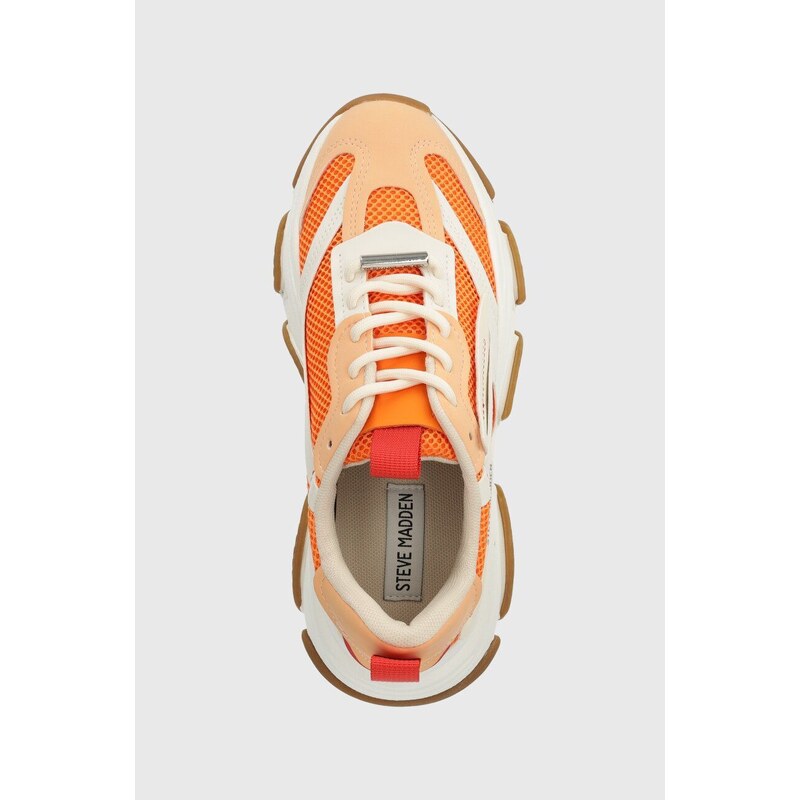 Tenisky Steve Madden Possession-E oranžová farba, SM19000033