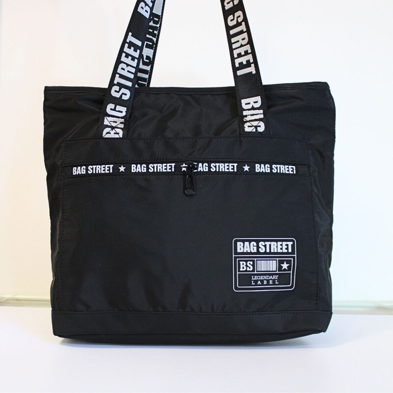 Bag street Dámska čierna shopper taška BORA 66572215