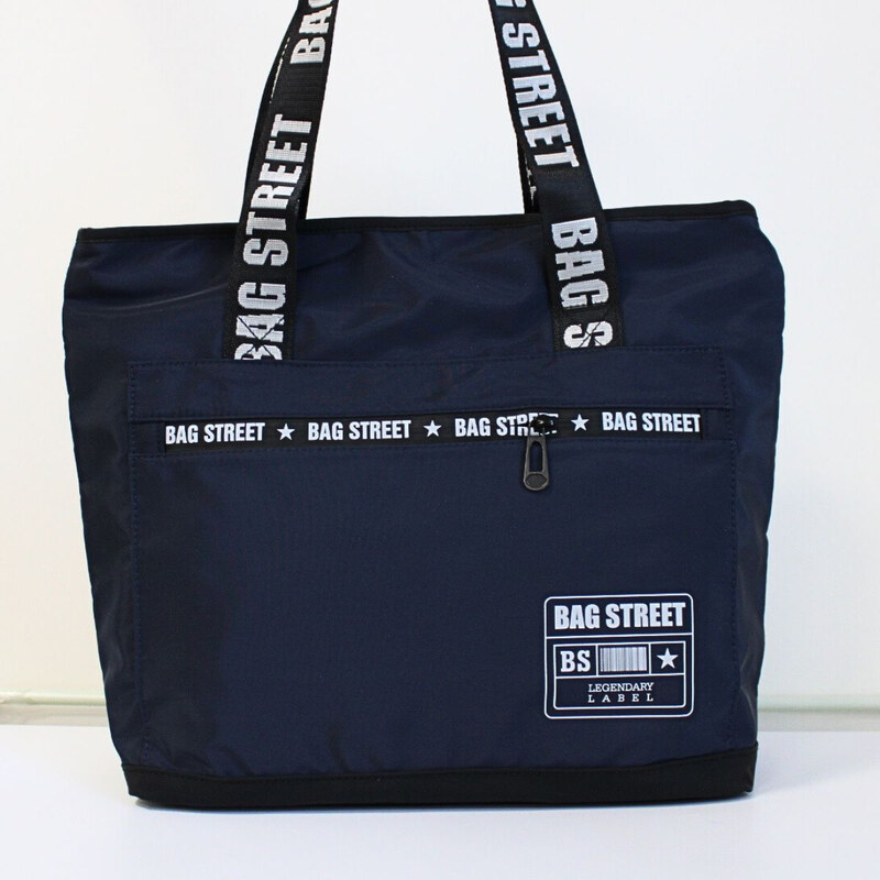 Dámska tmavomodrá shopper taška BAG STREET 66572386