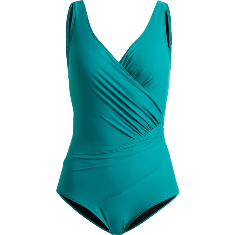 bonprix Tvarujúce plavky so stredným tvarujúcim efektom, farba zelená