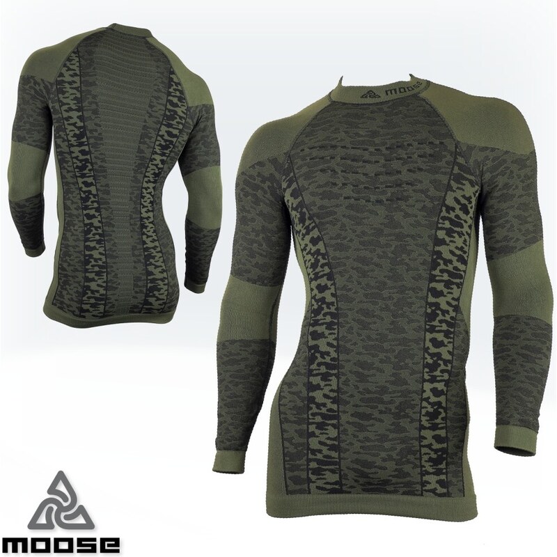ELEMENT TEE MEN teplá termobielizeň Moose Zelená XS / S 1 kus 52601260