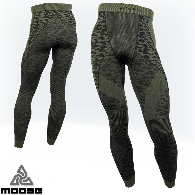 ELEMENT PANTS MEN teplá termobielizeň Moose Sivá XS / S 1 kus 48328228