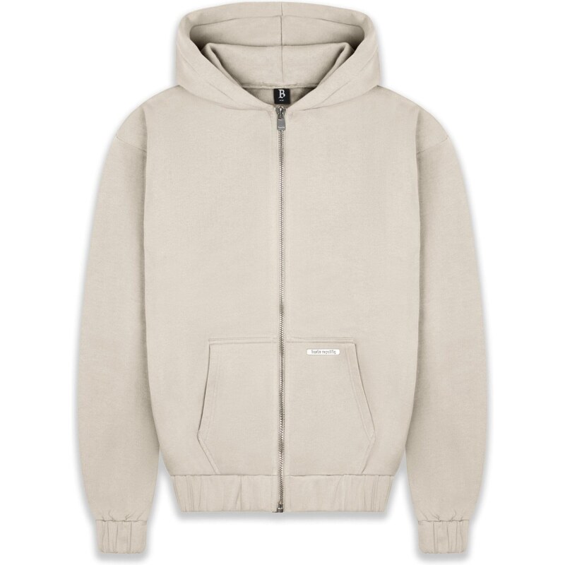 Dropsize Tepláková bunda nebielená / biela 63008357