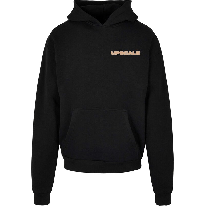 MT Upscale Mikina Sad Boy zelená / svetlooranžová / čierna 63134626