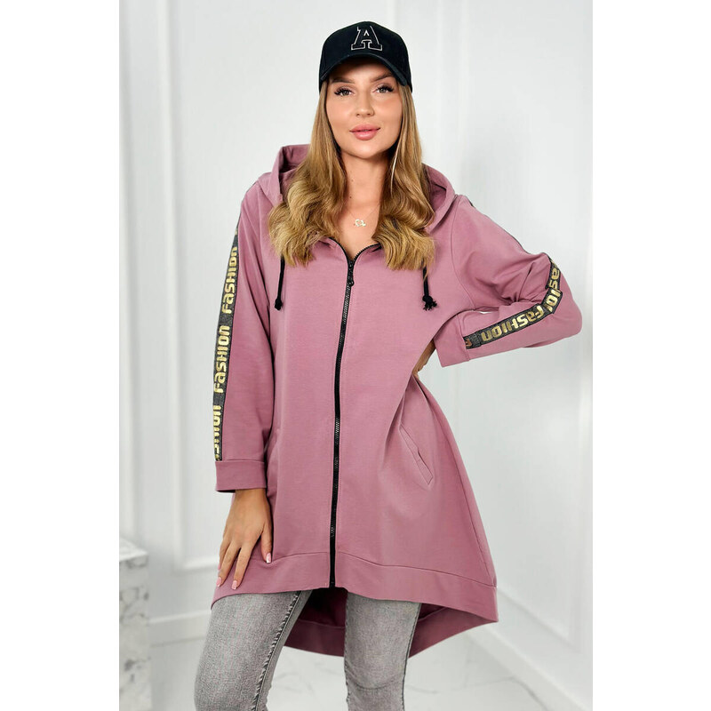 Fashionweek Rozopínacia mikina s kapucňou bavlnená pohodlná K8997 50736729