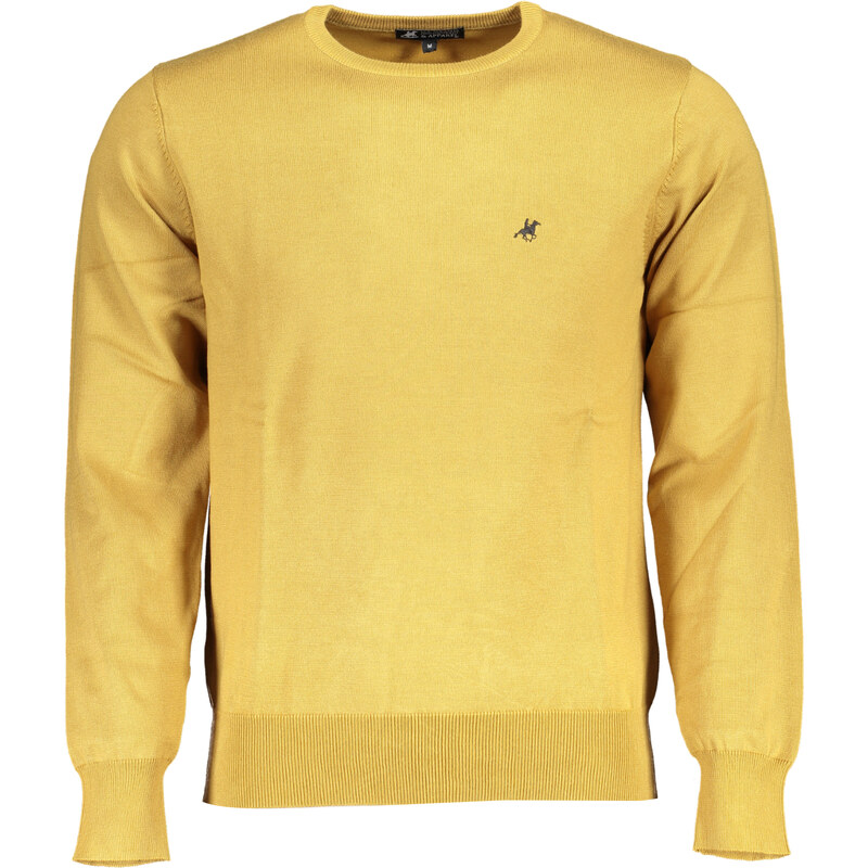 U.S. GRAND Pánsky žltý sveter US Grand Polo 64705833