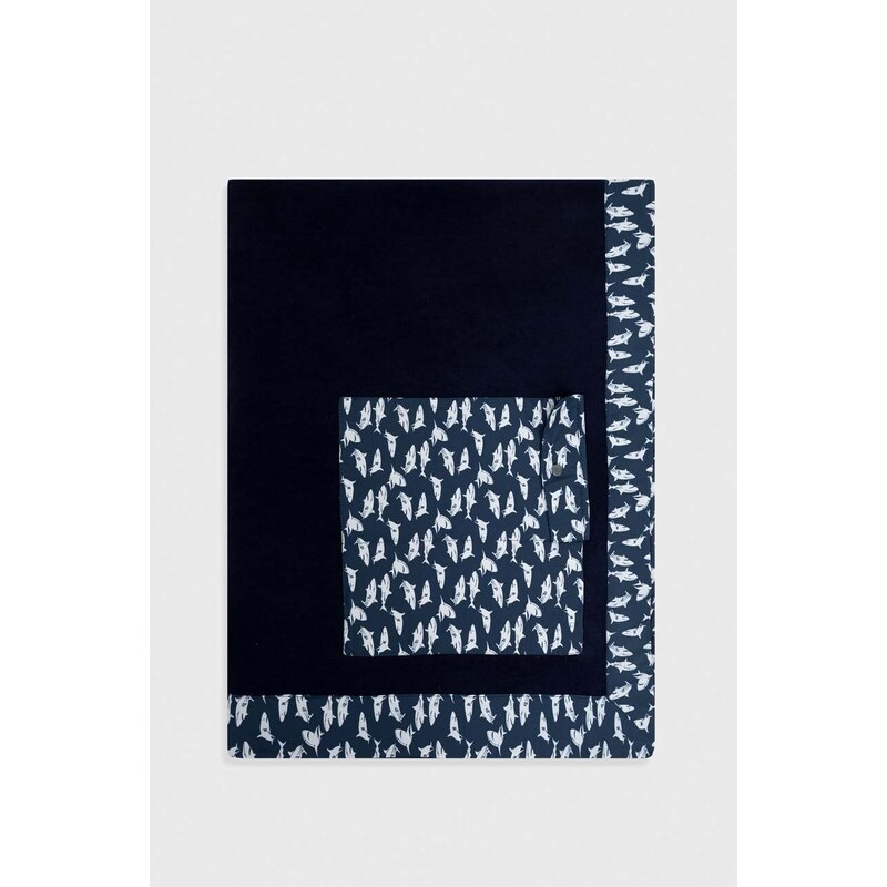 Bavlnený uterák Paul&Shark tmavomodrá farba, 24417057