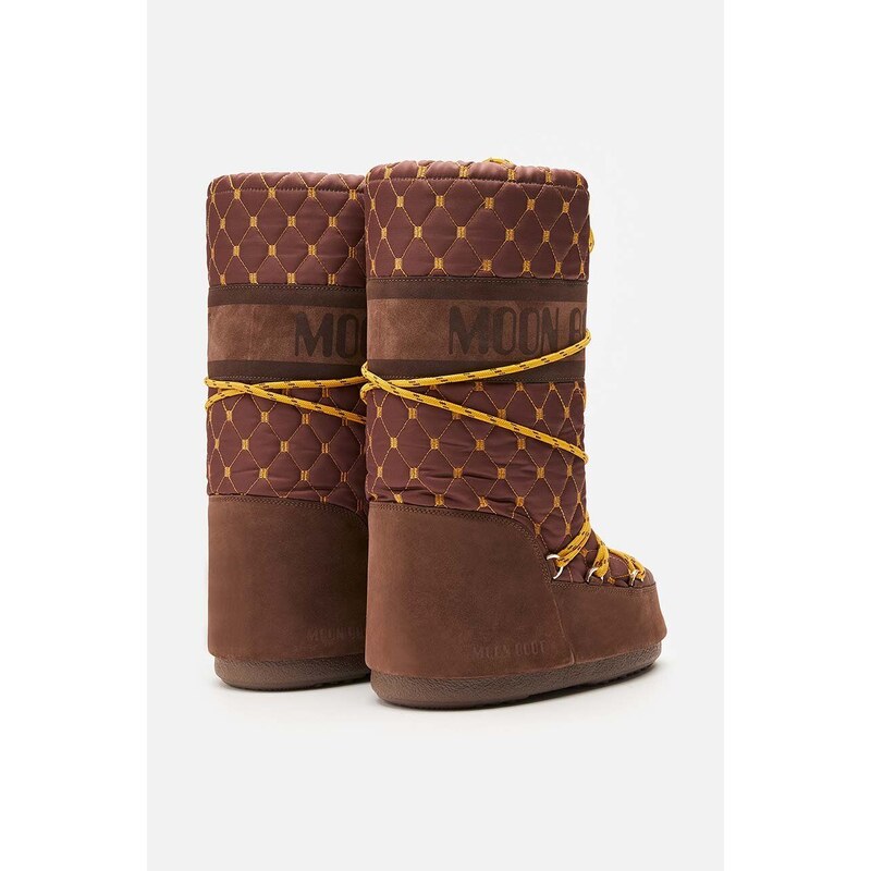Snehule Moon Boot Icon Quilted hnedá farba, 14029000.002