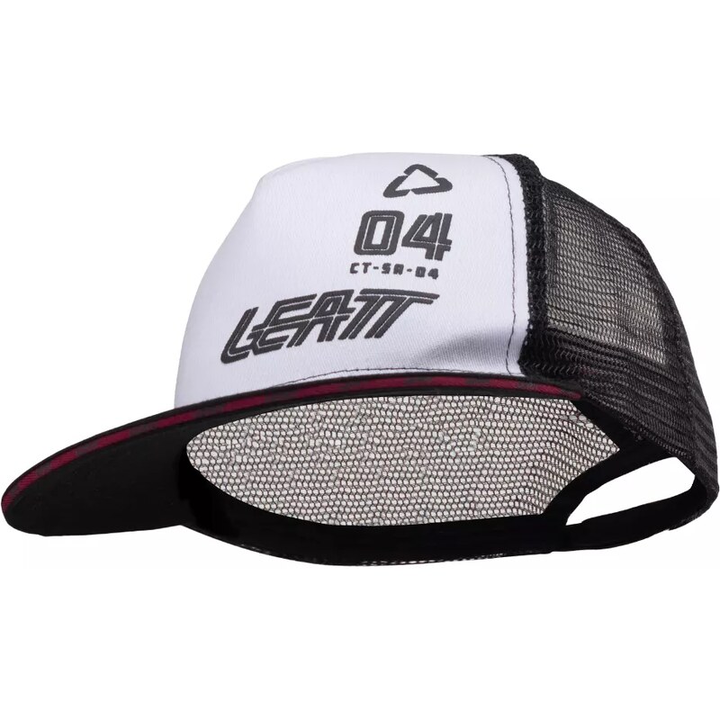 Leatt šiltovka Cap Trucker, unisex, black/white 48357519