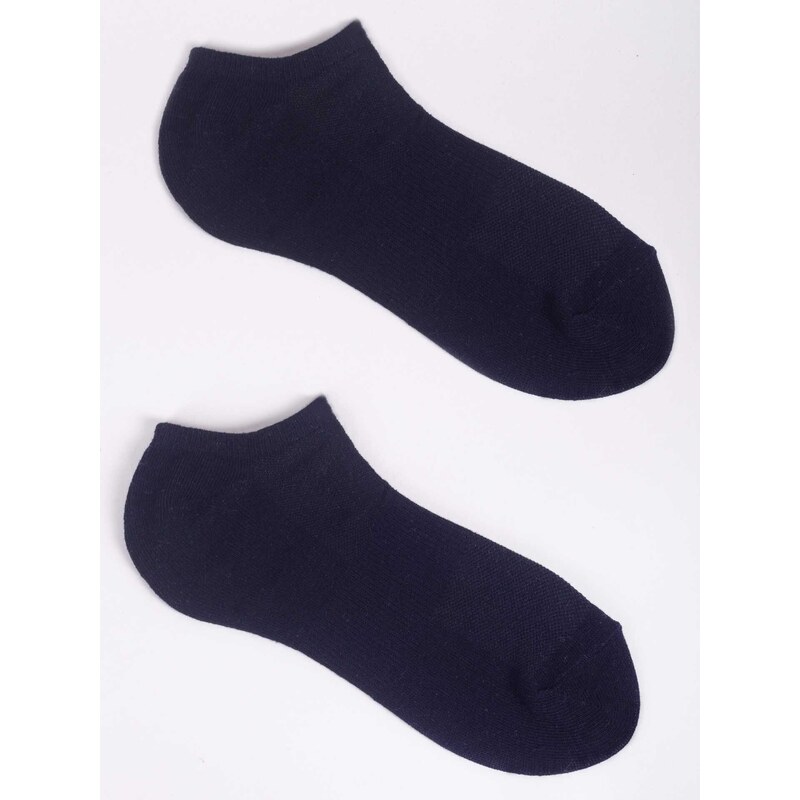 Yoclub Unisex's Ankle Thin Cotton Socks Patterns Colours 3-Pack SKS-0094U-0000
