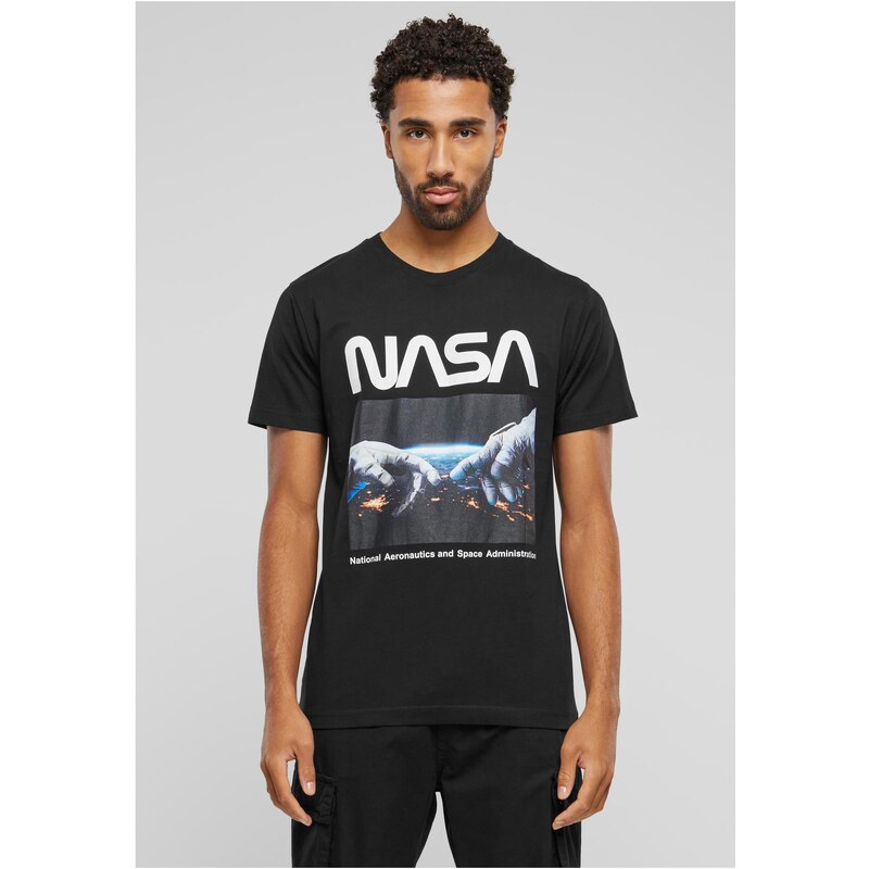 Mister Tee Čierne tričko NASA s astronautmi 50642763