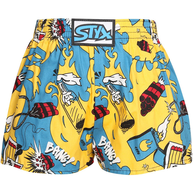 Detské trenky Styx art klasická guma explózie (J1750) 6-8 let 66060743