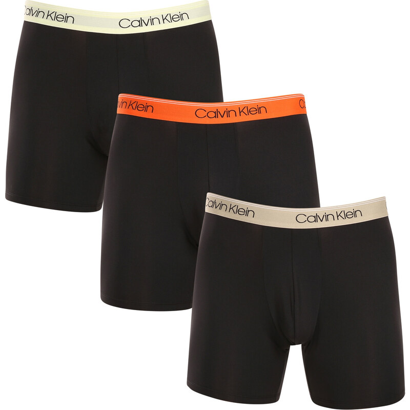 3PACK pánske boxerky Calvin Klein čierné (NB2570A-GTK) 47918349