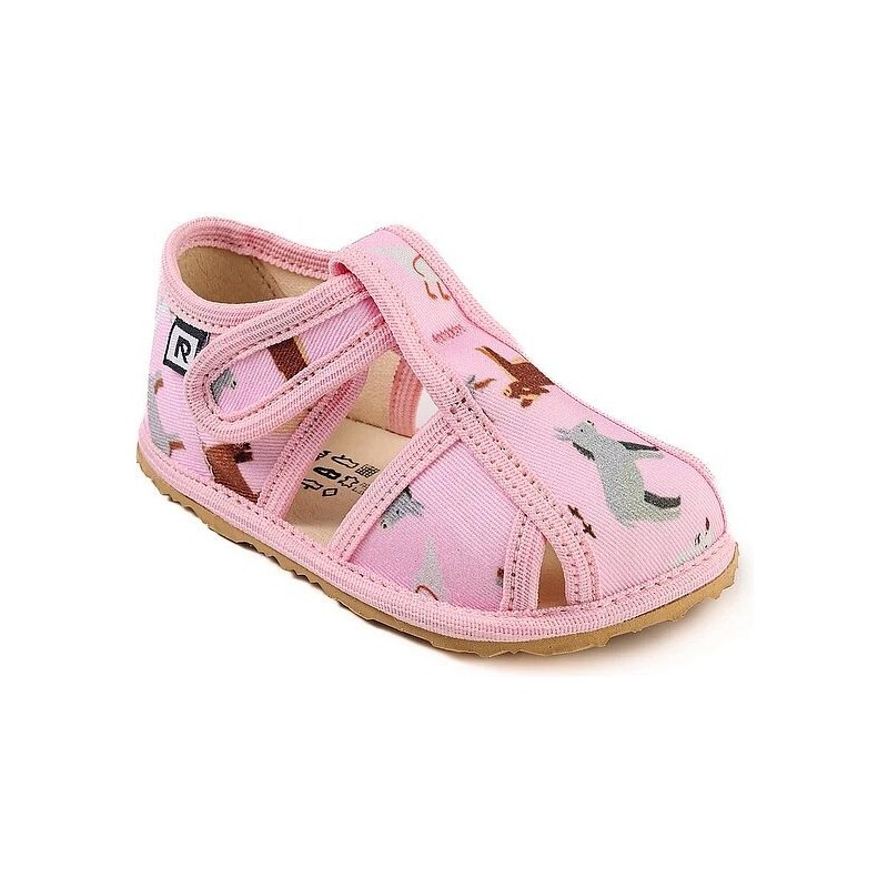 RAK Papuče farma ružová 48370998