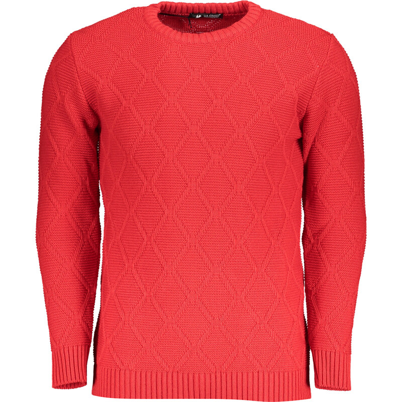 U.S. GRAND Červený pánsky sveter US Grand Polo 64705765