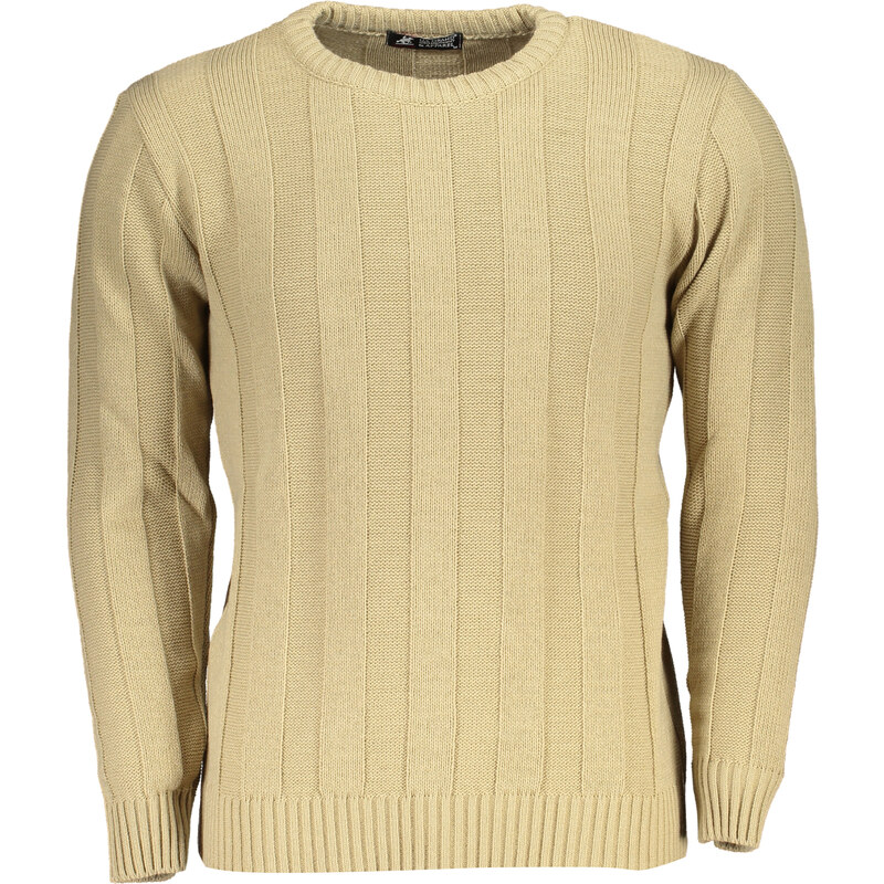 U.S. GRAND Pánsky béžový sveter US Grand Polo 64705105