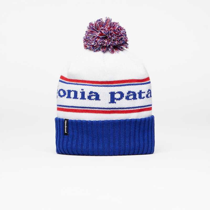 Čiapka Patagonia Powder Town Beanie Blue/ White/ Red Universal 47092730