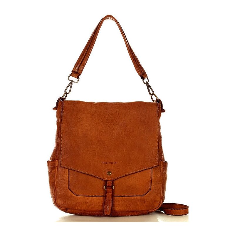 Marco Mazzini handmade MARCO MAZZINI Dámska kožená kabelka na rameno | 31822660