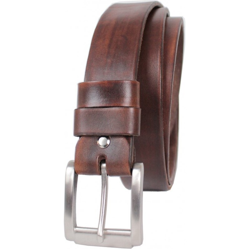 Scorteus Pánsky kožený opasok Scorteus SC - 2103 hnedý 37588851