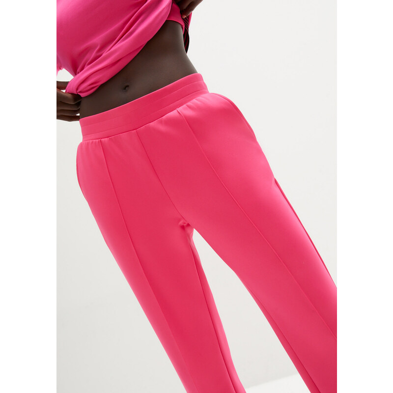 bonprix Joggingové tepláky, funkčné, široký strih, rýchlo schnúce, farba ružová