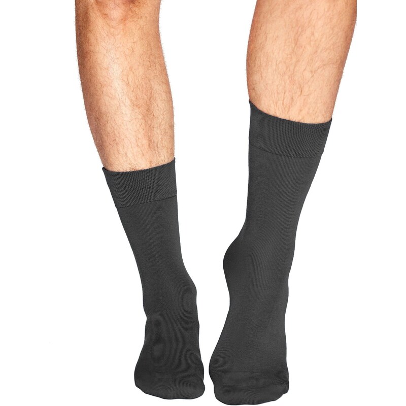 HENDERSON Pánske ponožky 17917 Classic Palio graphite 58424703