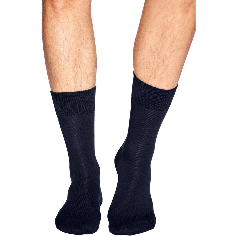 HENDERSON Pánske ponožky 17917 Classic Palio dark blue 58424704