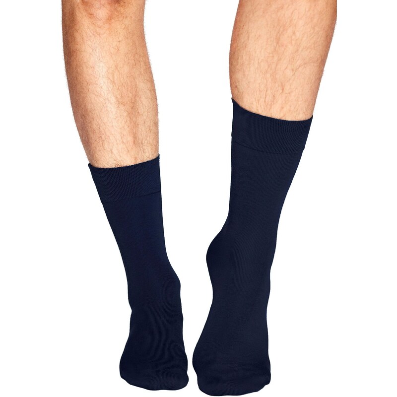 HENDERSON Pánske ponožky 17917 Classic Palio dark blue 58424707