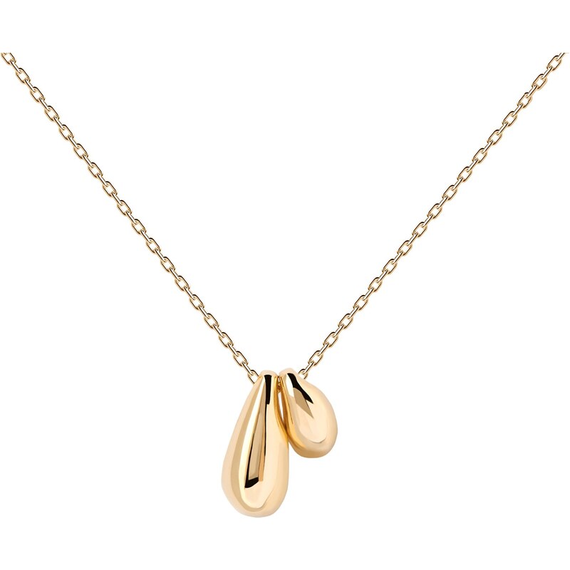 PDPAOLA Pôvabný pozlátený náhrdelník Sugar Essentials CO01-606-U 66585733