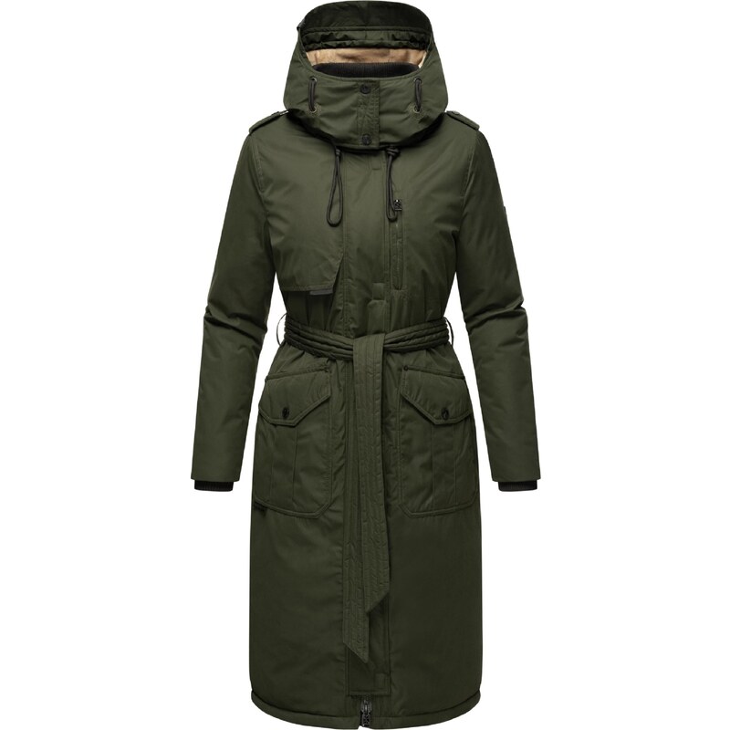 NAVAHOO Zimný kabát Hokulanii olivová 54277278