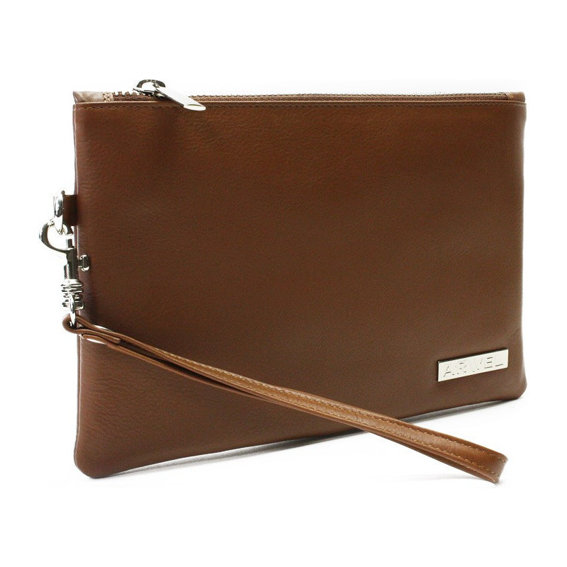 Arwel Dámska kožená etue s pútkom | hnedá 611-0025-40 NAP 66563789