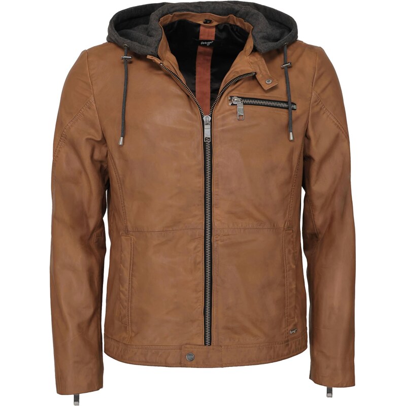 Maze Prechodná bunda koňaková / sivá / čierna 57420978