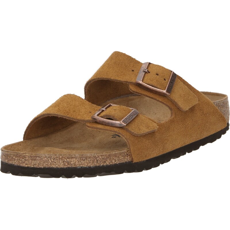 BIRKENSTOCK Šľapky Arizona hnedá 61857336