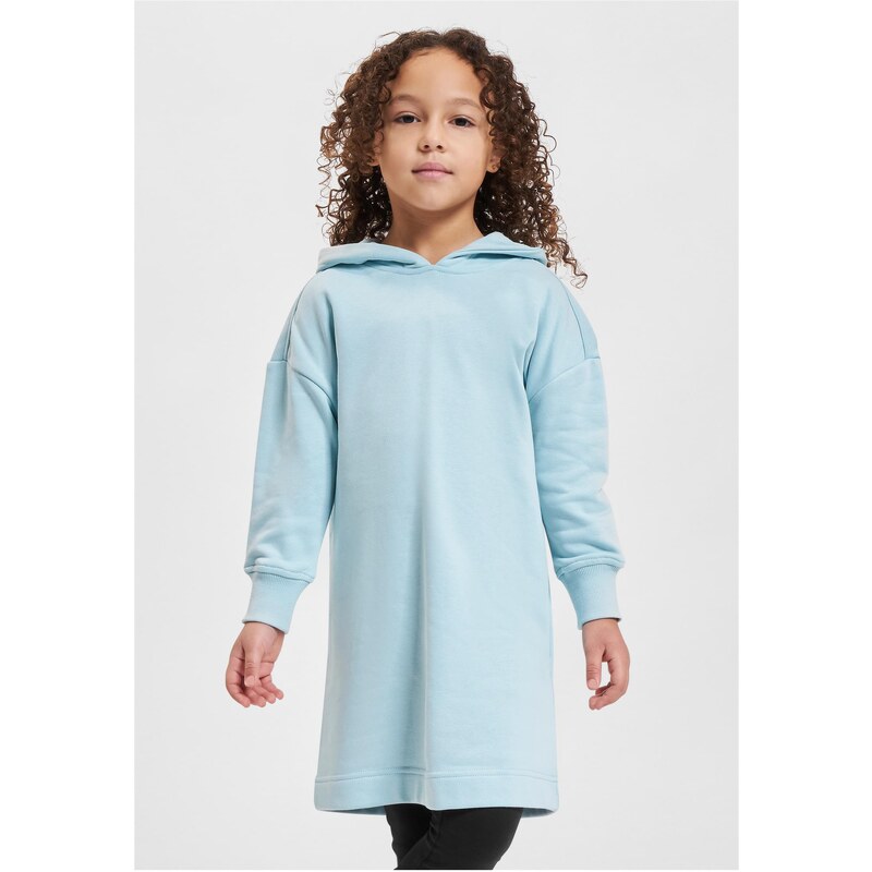 Urban Classics Girls Oversized Terry Hoody Ocean Blue Dress 50649934