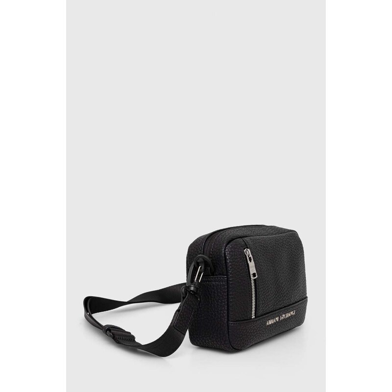 Malá taška Armani Exchange čierna farba, 952663 CC828