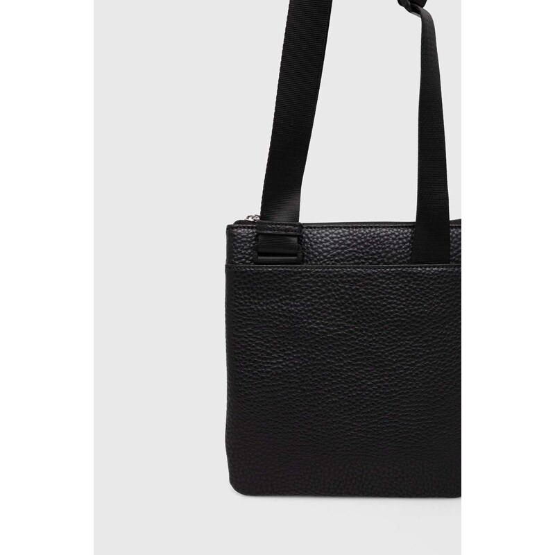 Malá taška Armani Exchange čierna farba, 952652 CC828